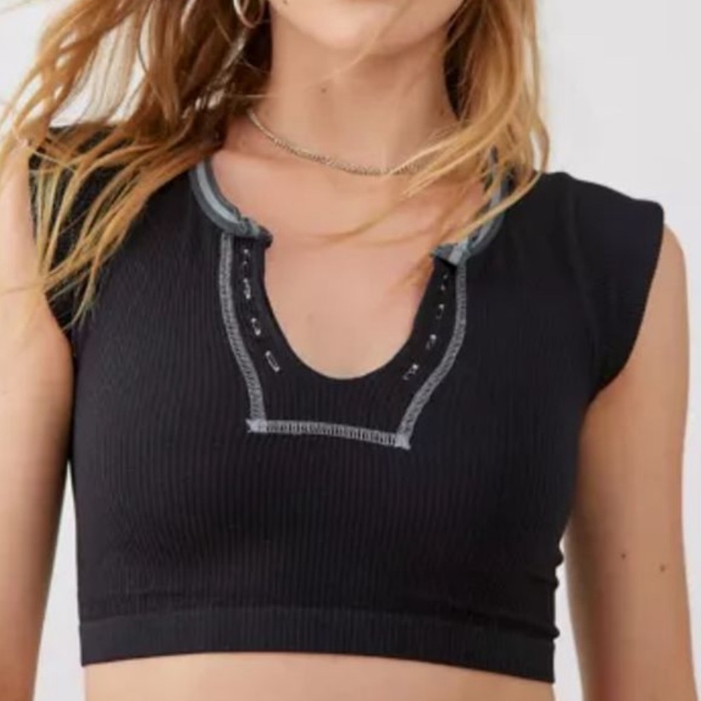 Urban Outfitters Out from Under Go for Gold short sleeve top